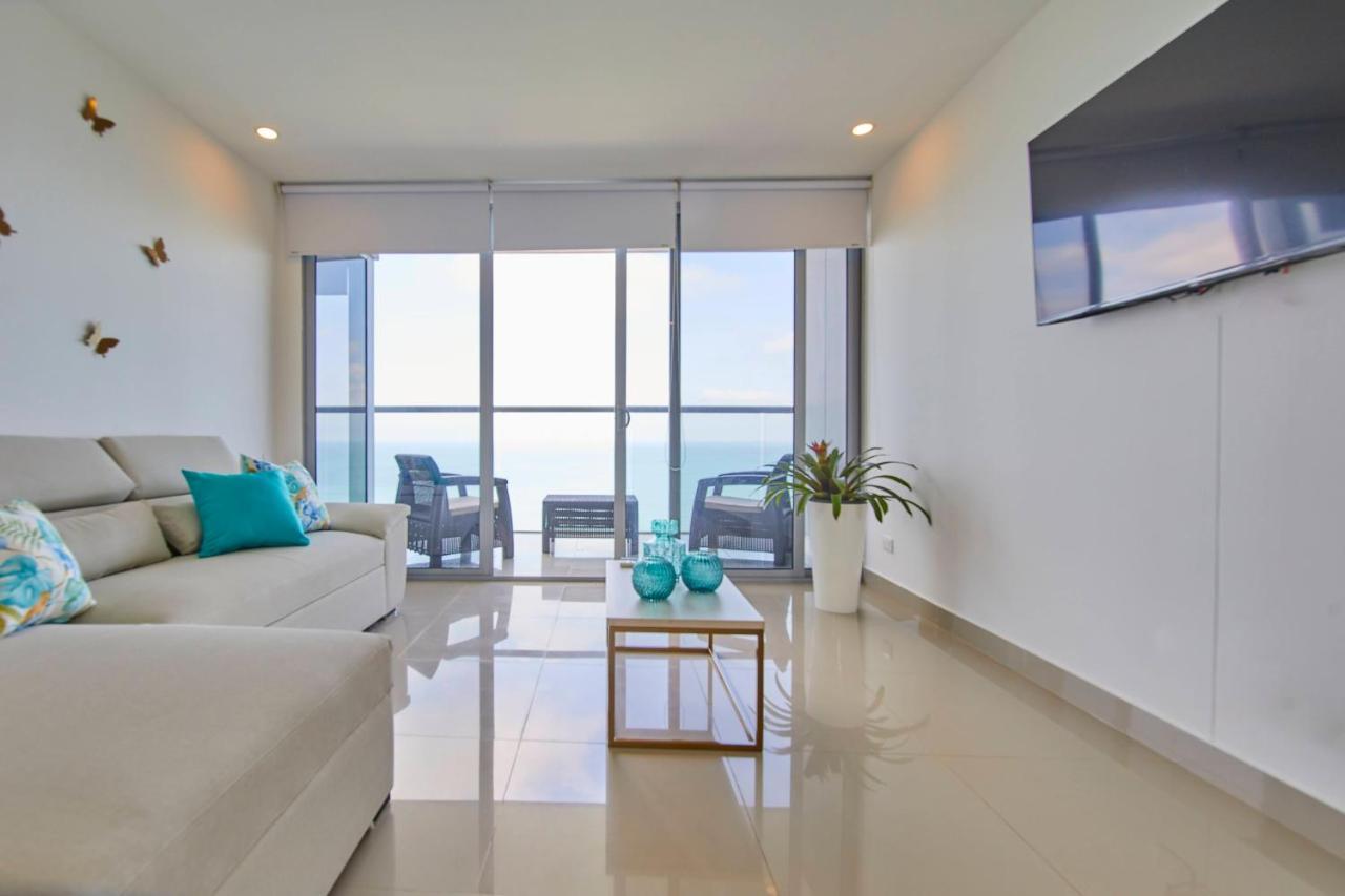 Beachfront Paradise With Outstanding Sunset Views Cartagena エクステリア 写真