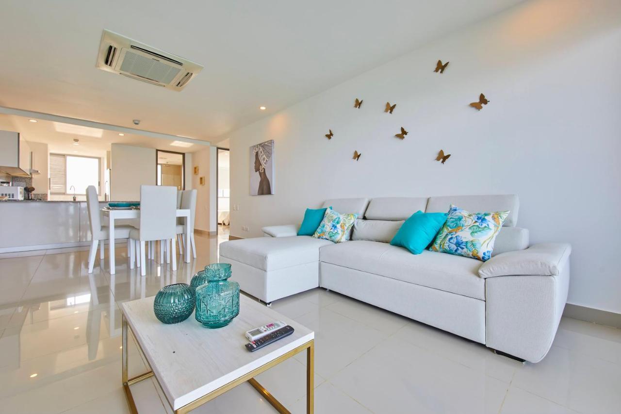 Beachfront Paradise With Outstanding Sunset Views Cartagena エクステリア 写真