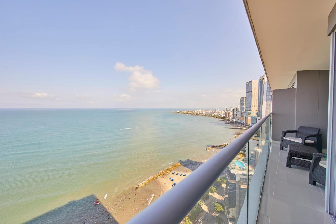 Beachfront Paradise With Outstanding Sunset Views Cartagena エクステリア 写真